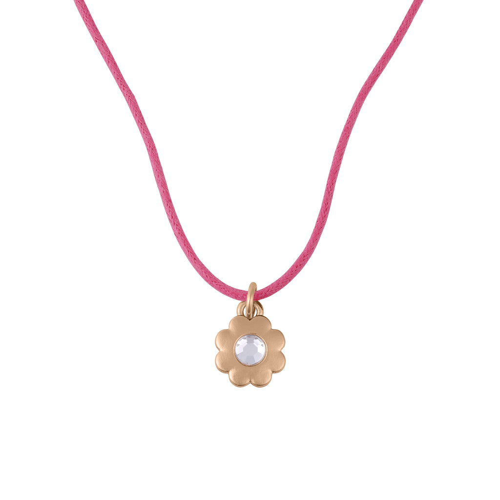 Tikkers Pink Flower Watch, Necklace and Purse Gift Set Watch and Jewellery Set Tikkers   