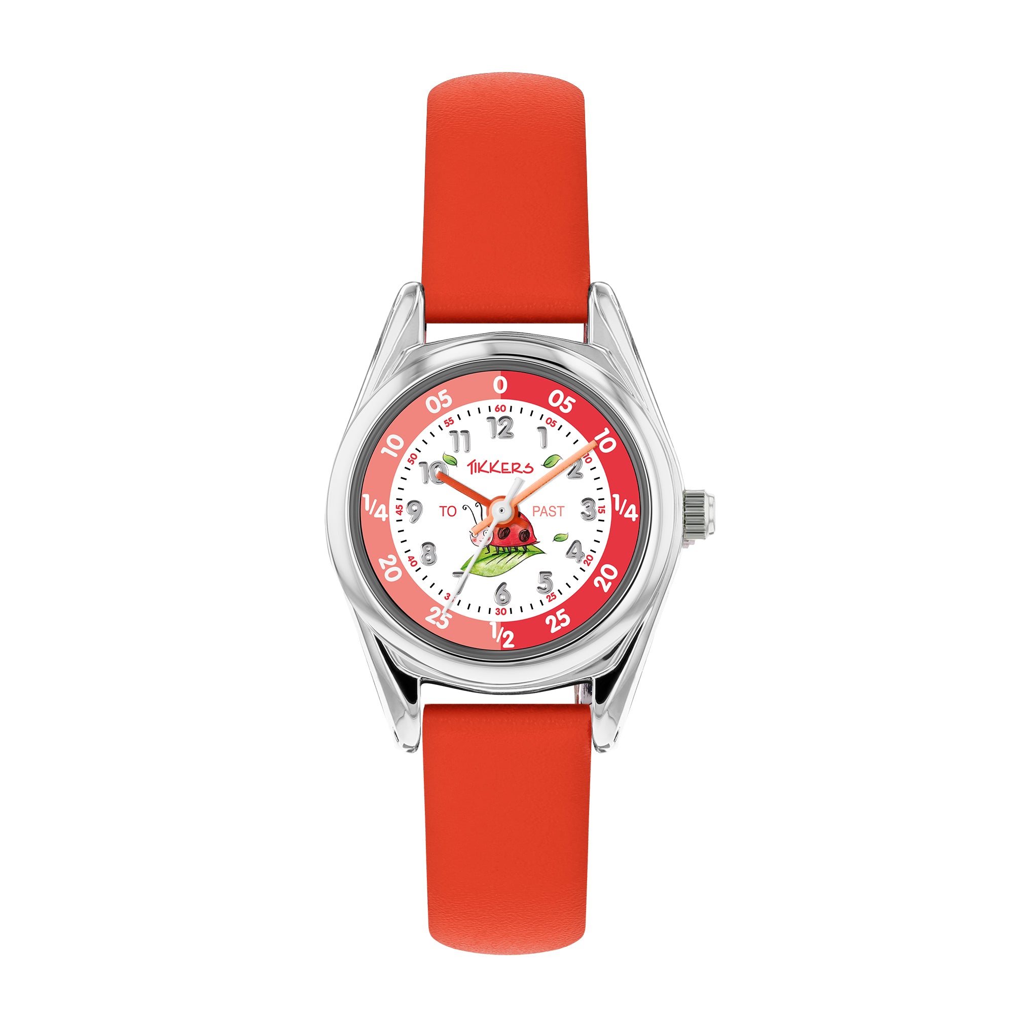 Tikkers RSPB Womens vogel bedrukte wijzerplaat volwassen horloge, Navy Papegaaiduiker, riem Tikkers RSPB Womens vogel bedrukte wijzerplaat volwassen horloge, Navy Papegaaiduiker, riem