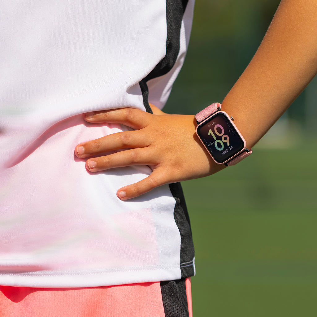 Tikkers Series 13 Pink Ripetape Smart Watch smart watch Tikkers   