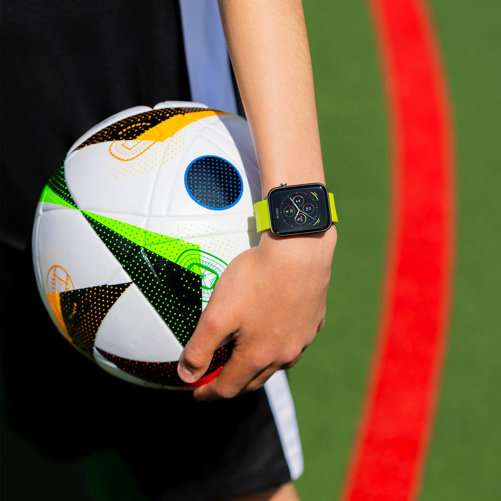 Tikkers Series 13 Green Silicone Strap Smart Watch smart watch Tikkers   