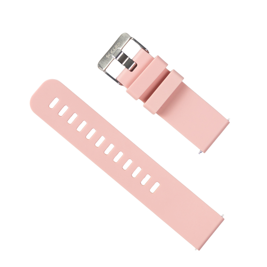 20mm Pink Silicone Strap