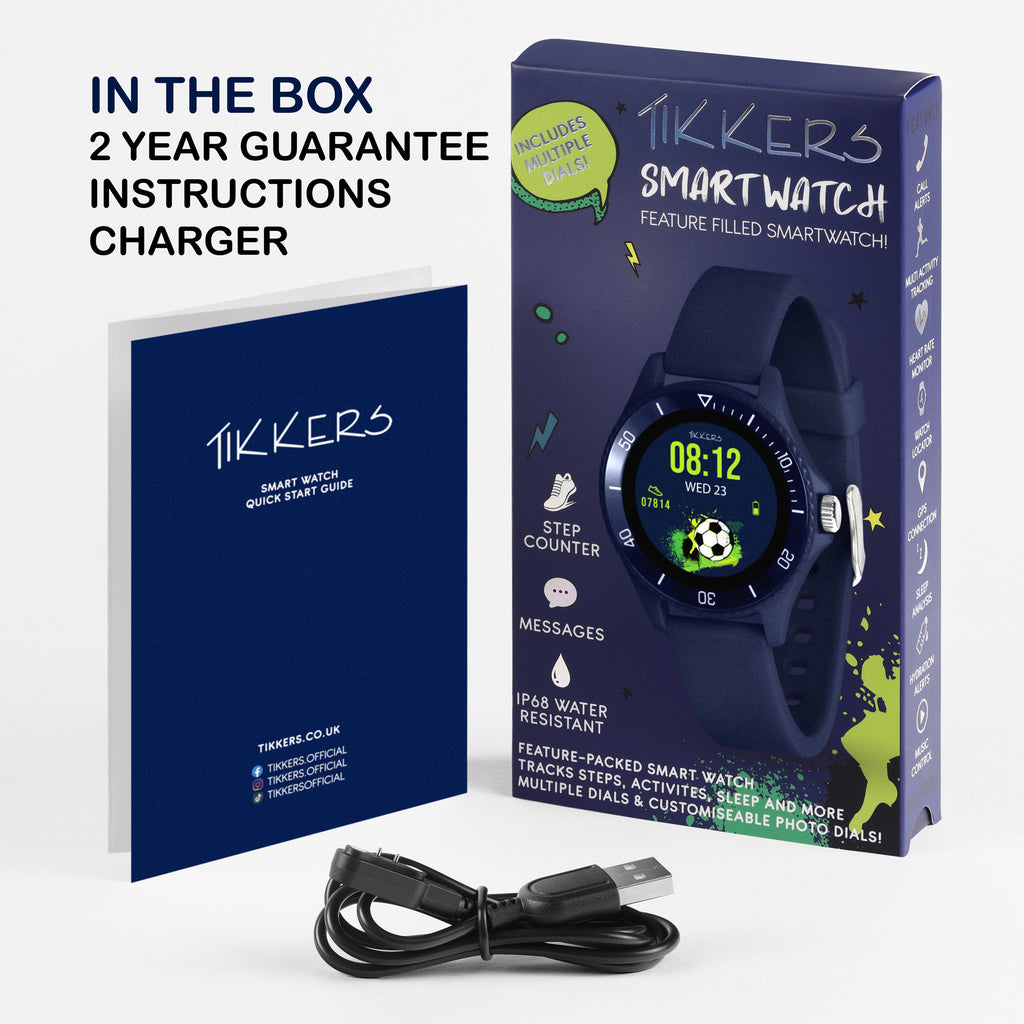 Tikkers Series 34 Navy Strap Smart Watch smart watch Tikkers   