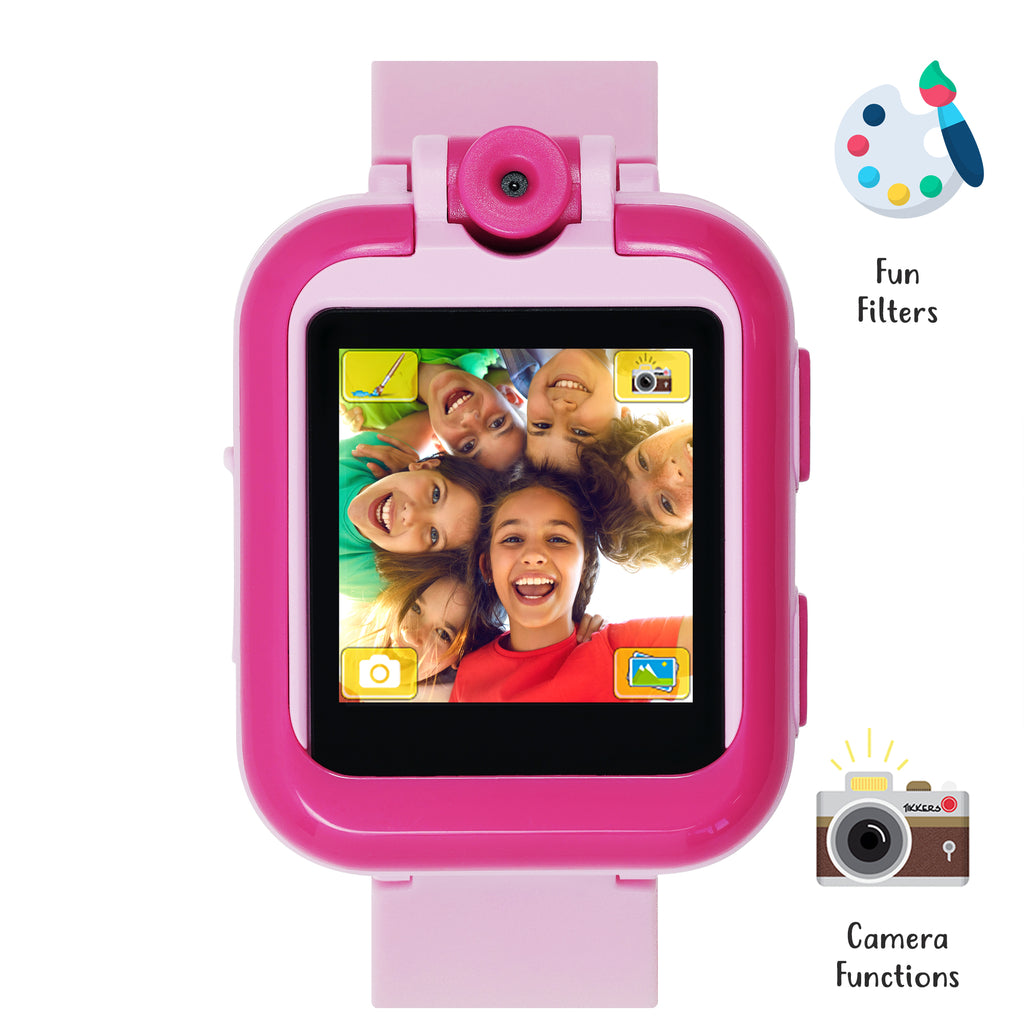 Tikkers Plain Pink Interactive Watch & Headphone Set Interactive Watch and Headphone Set Tikkers   