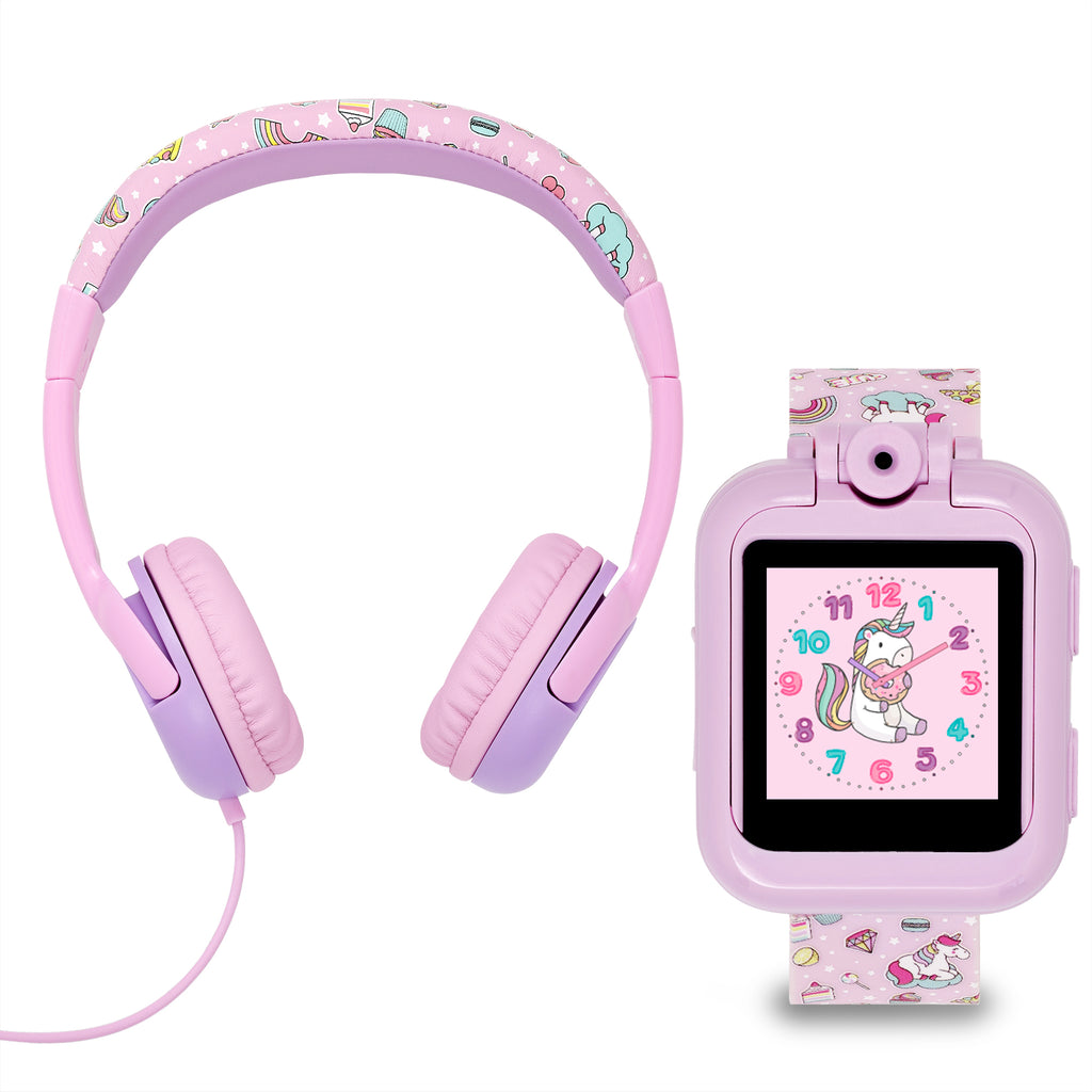 Tikkers Pink Unicorn Interactive Watch & Headphone Set Interactive Watch and Headphone Set Tikkers   