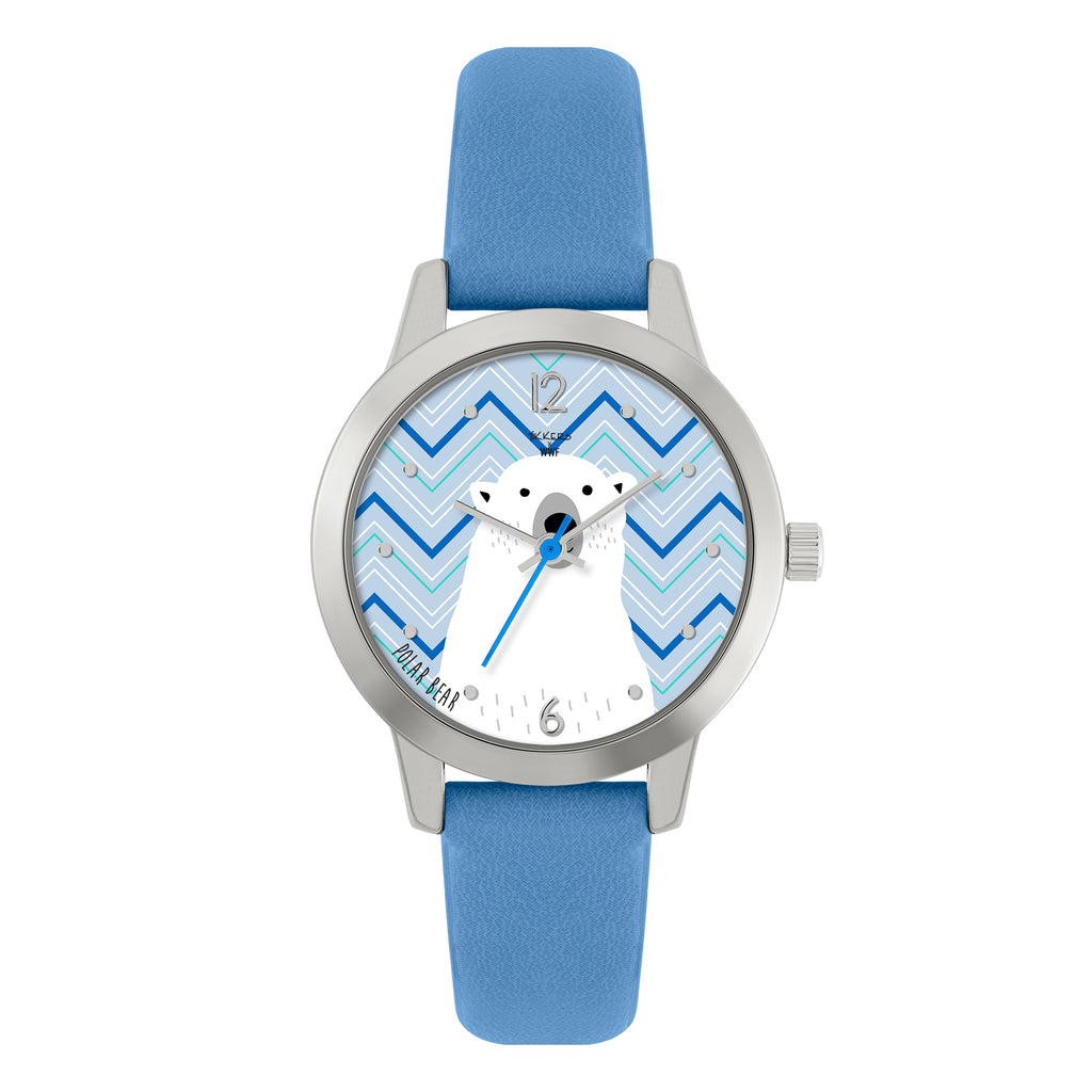 Tikkers x WWF - Polar Bear Dial Watch Watch Tikkers   